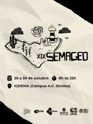 19ª Semana de Geografia integra programação de eventos satélites da SINPETE